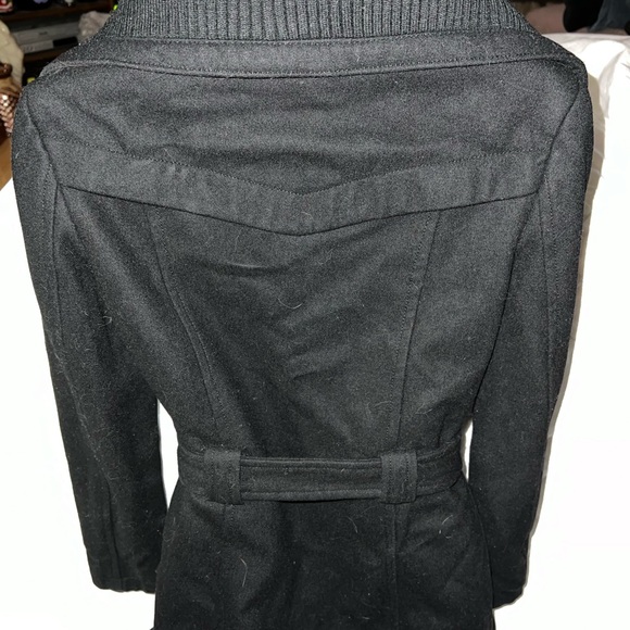 Zara Wool Blend Belted Coat - Picture 5 of 10